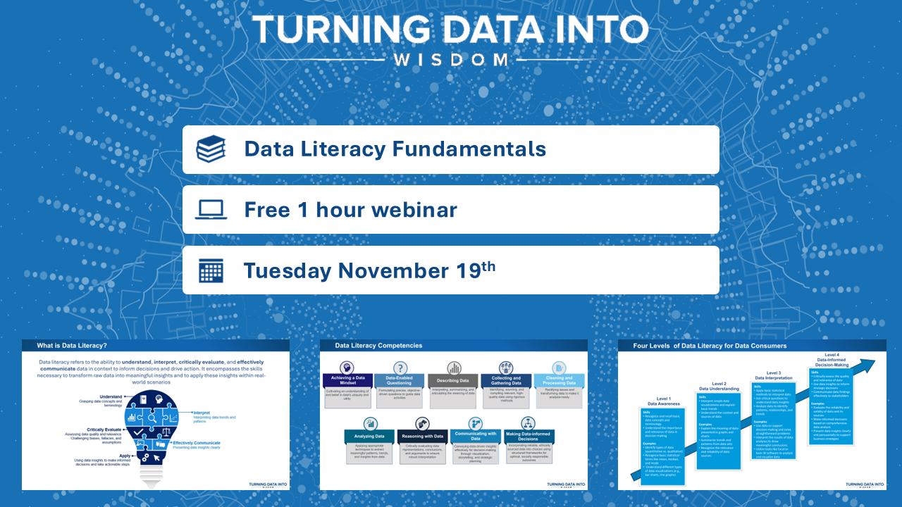 Free Data Literacy Fundamentals Webinar