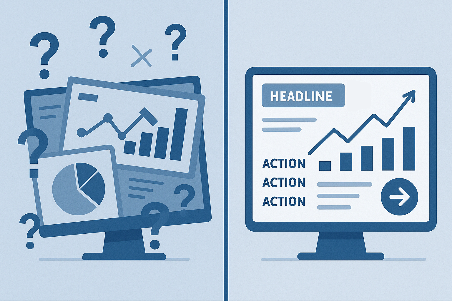 From Data Dump to Decision Driver - Transforming Dashboards to Drive Action