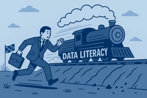 Data literacy is human skills, not tools